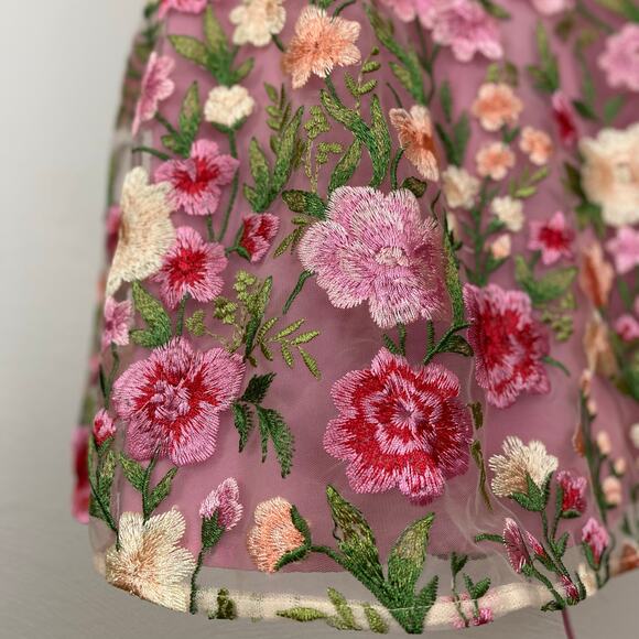 For Love & Lemons Luna Mini Dress - Pink - Medium - Picture 6 of 11